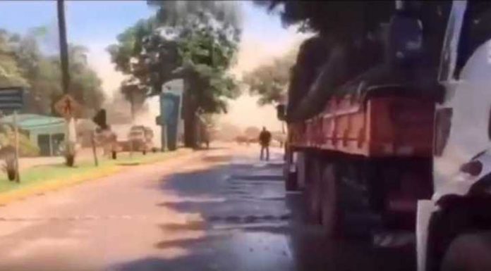 Vídeo mostra desespero de funcionários na hora do estouro da barragem