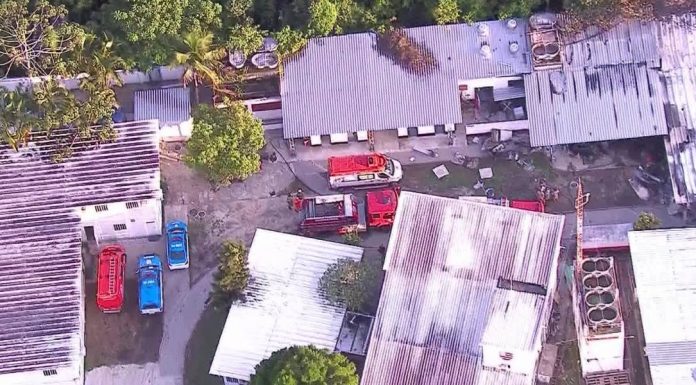 Área do CT do Flamengo atingida por incêndio era ‘estacionamento’