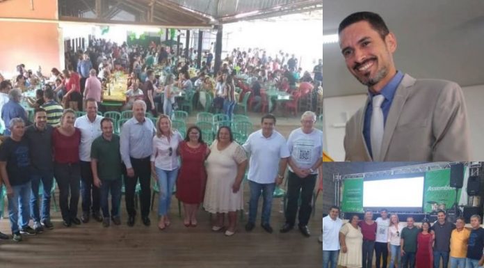 Ao lado de Pábio e Lêda, Alceu destaca a importância do cooperativismo em Valparaíso