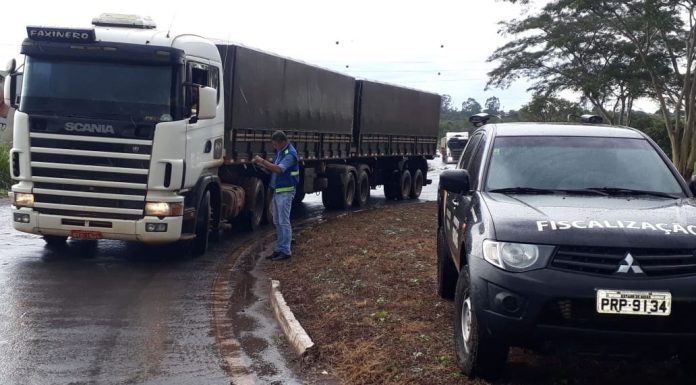 Nova Operação Grãos apreende mais de 800 toneladas sem nota fiscal