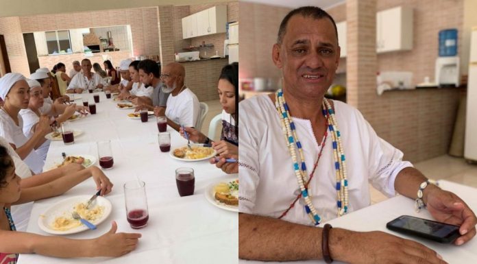 Ribamar reúne filhos netos, bisnetos e amigos para almoço na sexta-feira da Paixão