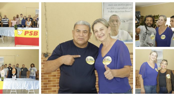 PSB de Valparaíso fecha com Zeli, Lula e Elias Vaz