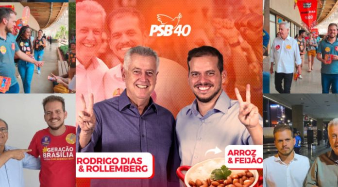 Apoiado por Rollemberg, Rodrigo Dias intensifica campanha no DF