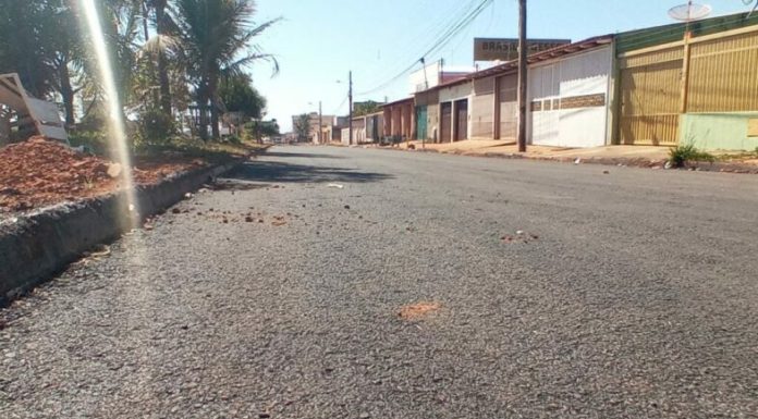 Mais um bairro será asfaltado em Valparaíso de Goiás