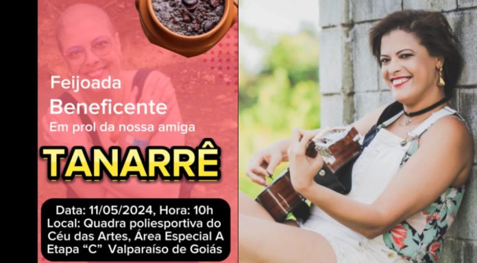 Solidariedade em notas musicais! A grande Feijoada em benefício da Cantora Tanarre