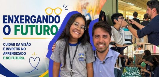 ENXERGANDO O FUTURO caminha para marca de 5 mil óculos entregues a estudantes da rede municipal