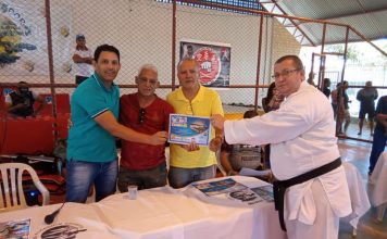 Zé Antônio participa e encoraja Copa Céu Azul de Karatê-Dô