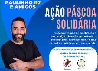 Comerciante e amigos fazem Ação Páscoa Solidária em Valparaíso