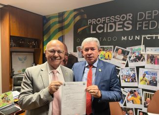 Plácido Cunha e Professor Alcides: Parceria em prol de Valparaíso de Goiás