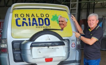 Plácido Cunha acredita que Ronaldo Caiado é o “único político capaz de resolver os graves problemas do Brasil”
