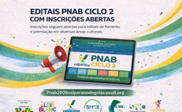 VALPARAÍSO LANÇA EDITAIS DA PNAB COM INSCRIÇÕES ABERTAS PARA DIVERSOS SEGMENTOS CULTURAIS