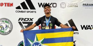 Atleta de Valparaíso conquista oitavo título brasileiro de Kickboxing