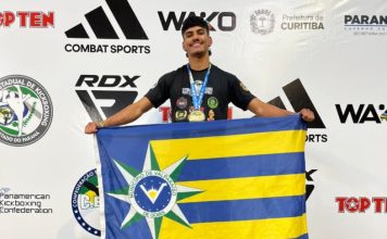 Atleta de Valparaíso conquista oitavo título brasileiro de Kickboxing