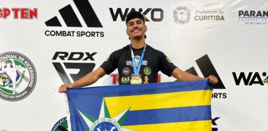Atleta de Valparaíso conquista oitavo título brasileiro de Kickboxing