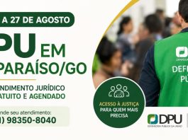 DPU realiza atendimento jurídico gratuito em Valparaíso de Goiás
