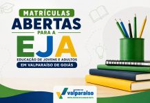 Educação para todas as idades: Valparaíso está com matrículas abertas para a EJA