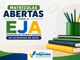 Educação para todas as idades: Valparaíso está com matrículas abertas para a EJA