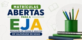 Educação para todas as idades: Valparaíso está com matrículas abertas para a EJA