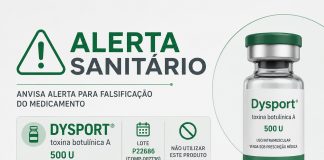 Alerta Sanitário: Anvisa alerta para falsificação do medicamento Dysport