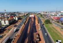 OBRAS DO VIADUTO DE VALPARAÍSO ENTRAM NA FASE DE PAVIMENTAÇÃO ASFÁLTICA