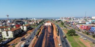 OBRAS DO VIADUTO DE VALPARAÍSO ENTRAM NA FASE DE PAVIMENTAÇÃO ASFÁLTICA